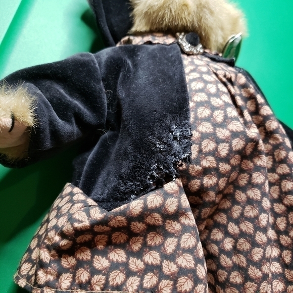 VINTAGE 2 Bearington Bears & Antique bear made by Pearl Kindermann collectors - Picture 9 of 16